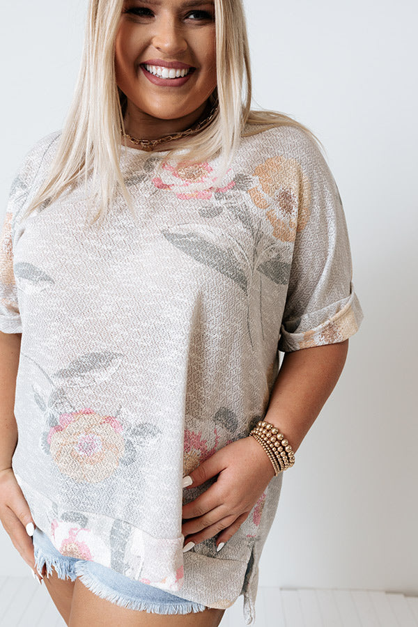 Beautiful Morning Knit Top Curves Image - 2