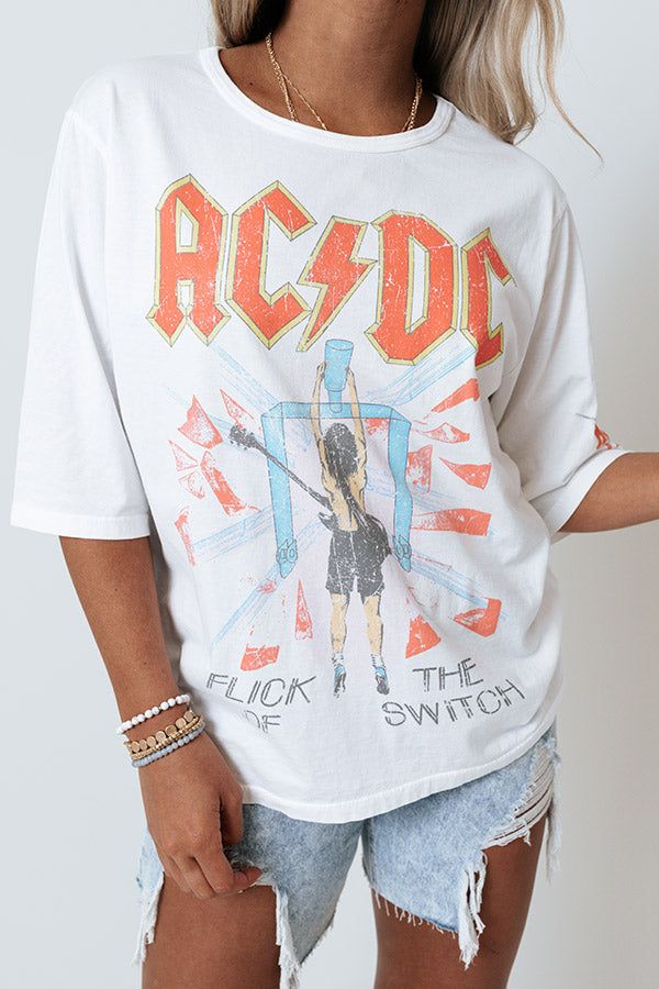 AC/DC The Switch Tee Image - 3