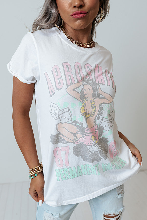 Aerosmith Permanent Vacation Tour Tee Image - 4