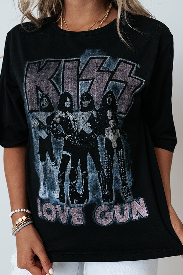 Kiss Love Gun Tee Image - 3