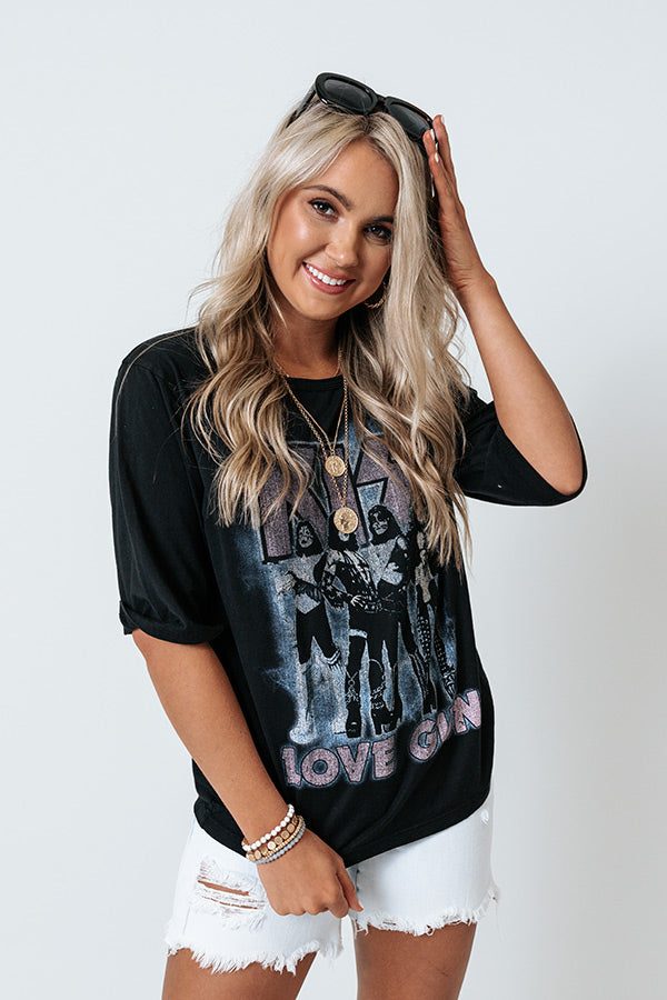 Kiss Love Gun Tee Image - 1