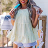 Happy Hour Delight Tiered Top Image - 1