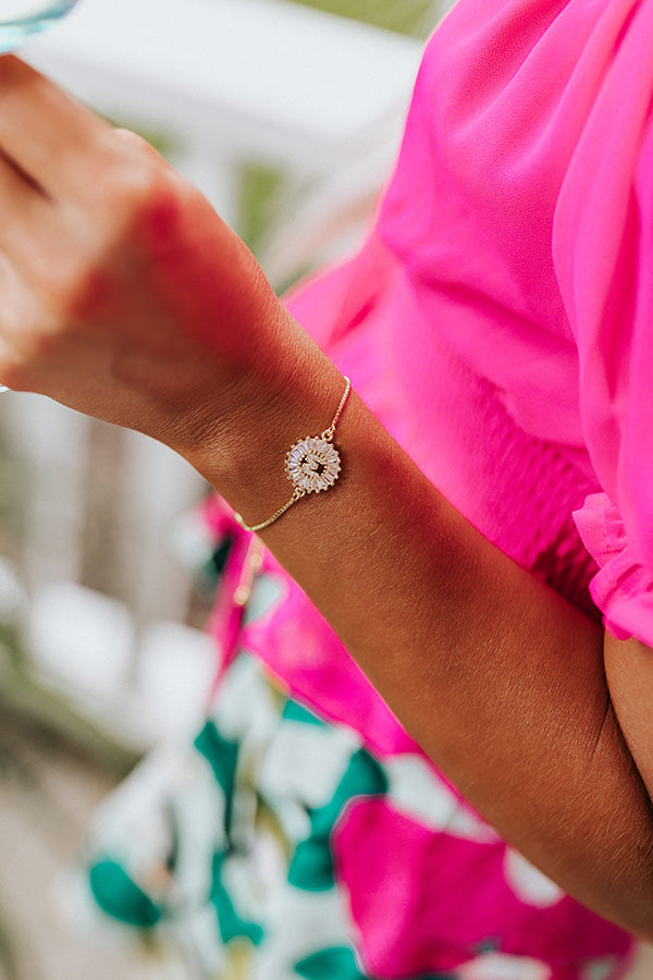 Everlasting Love Initial Bracelet Image - 1