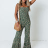 All Smiles In Soho Jumpsuit in Olive Image - 1