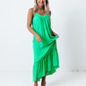 Villa Babe Midi In Kelly Green Image - 1