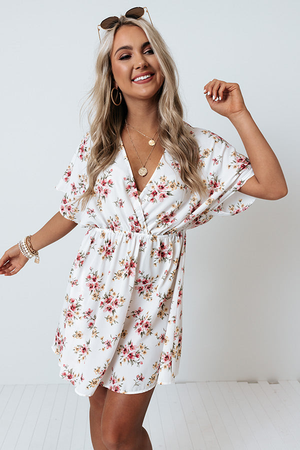 Dance And Romance Floral Dress Image - 3