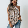 Fave Cocktail Leopard Top Image - 1