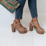 The Tyra Faux Suede Heel Image - 1