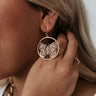 Dreamy And Divine Earrings In Gold Image - 1