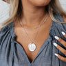 Sly Grin Necklace In Silver Image - 1