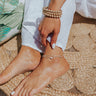Princeton Posh Anklet In Ivory Image - 1