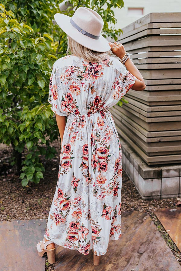 Every Second Counts Floral Maxi Dress Image - 5