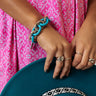 Chic On Command Link Bracelet In Turquoise Image - 1