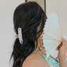 Hard To resist Hair Claw Clip In White Image - 1