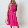 Catwalk Cues Midi In Fuchsia Image - 1