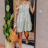 Pura Vida Pretty Dress In Sage Image - 1
