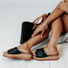 The Gobi Faux Leather Platform Sandal Image - 1