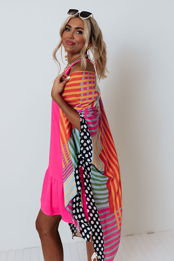 Snow Cone Summer Stripe Overlay Image - 5