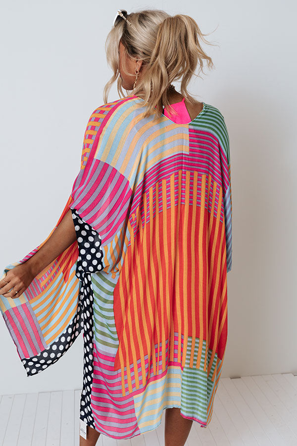 Snow Cone Summer Stripe Overlay Image - 2