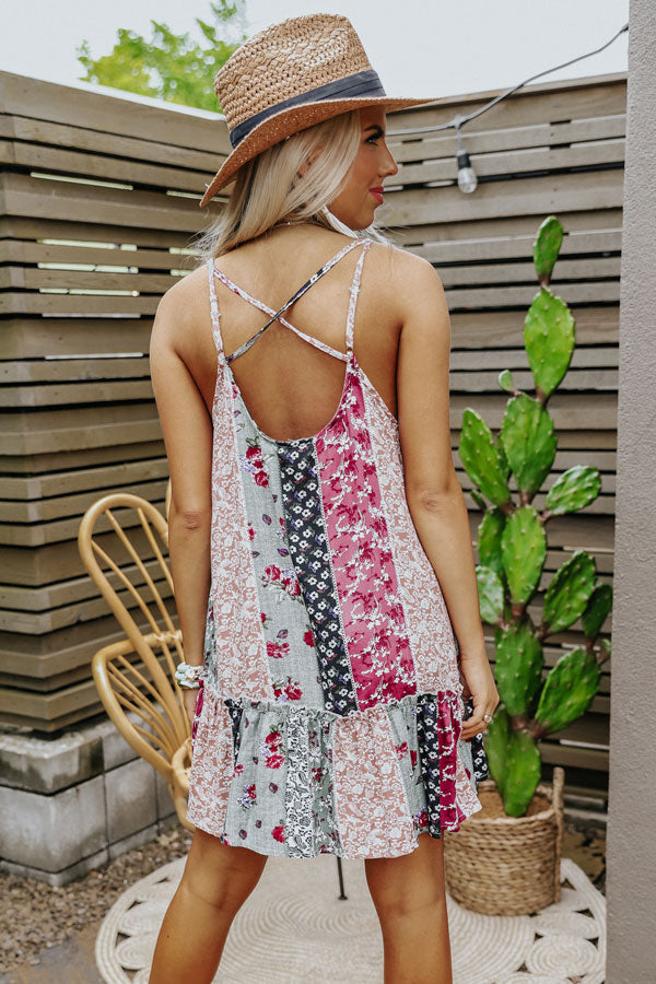 Non-Stop To Paradise Shift Tunic Dress Image - 4