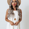 Sweet Notion Shift Top In Cream Image - 1