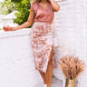Uplifting Love Satin Skirt Image - 1