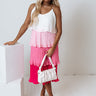 Shores Of Avalon Tiered Dress In Pink Image - 1