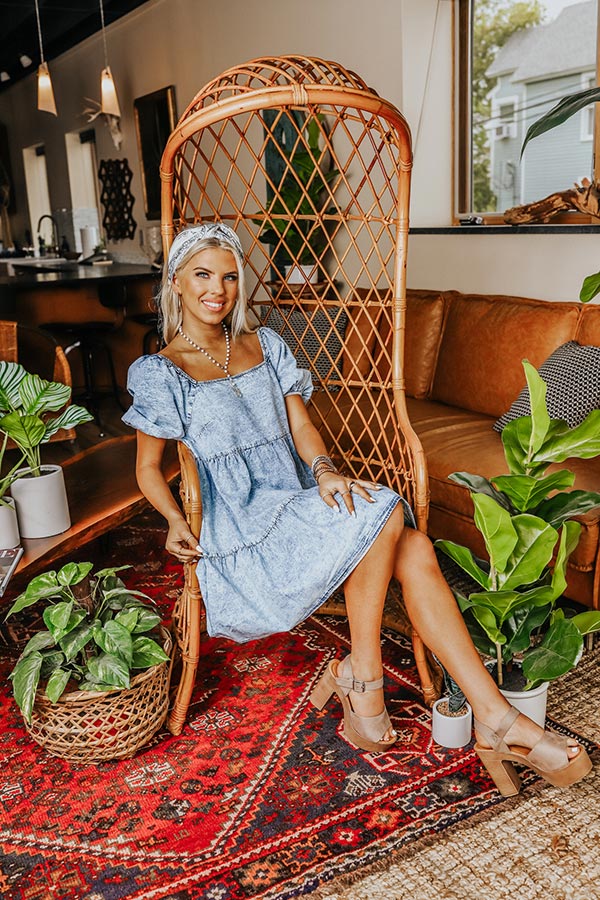 Summer To Remember Chambray Dress Image - 1