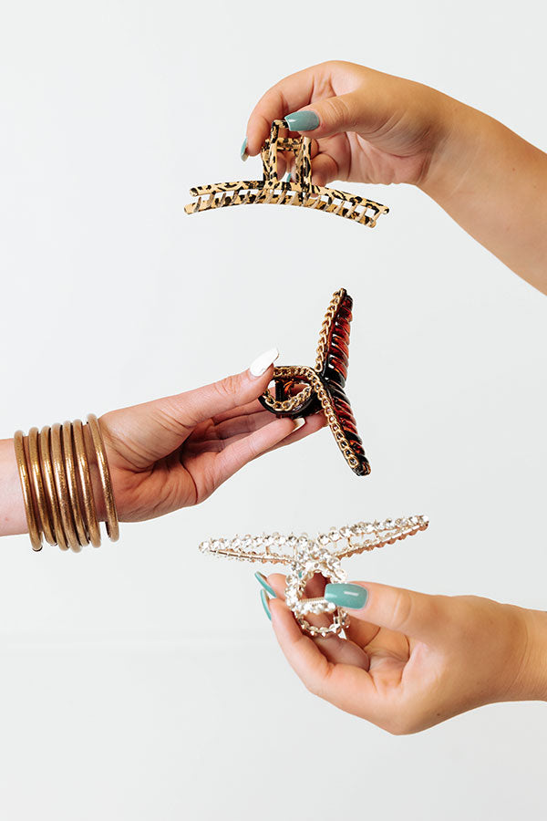 Just In Love Hair Claw Clip Set Image - 1