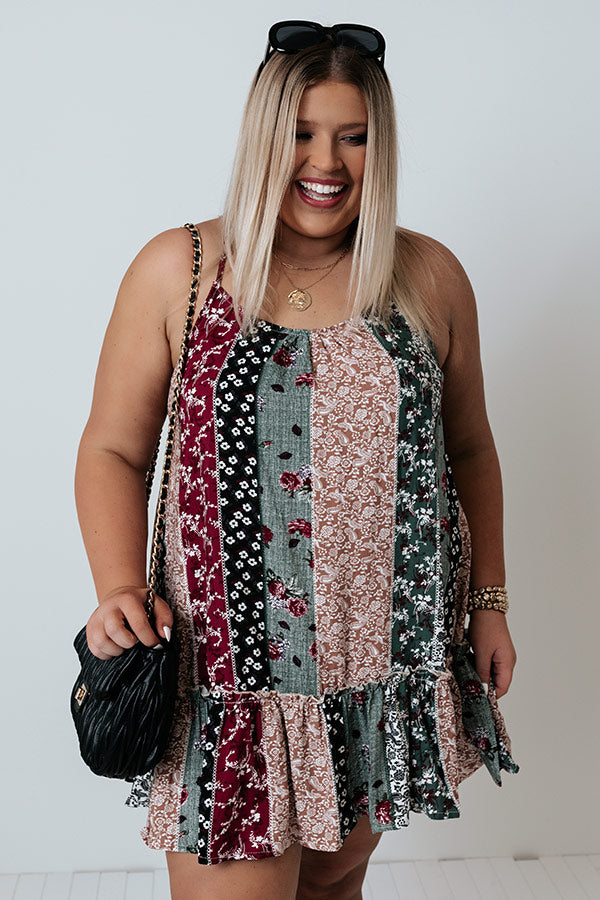 Non-Stop To Paradise Shift Tunic Dress Curves Image - 5