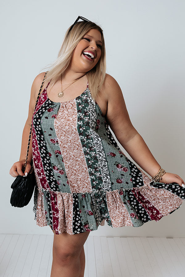 Non-Stop To Paradise Shift Tunic Dress Curves Image - 3