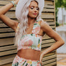 Bali Dreams Smocked Crop Top Image - 1