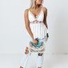 Forgotten Love Lace Trim Tank In White Image - 1