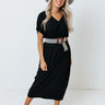 Weekend Pick Me Up Midi In Black Image - 1