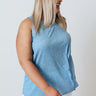 Open Highway Shift Tank In Sky Blue Curves Image - 1