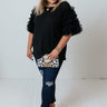 Manhattan Charm Shift Top In Black Curves Image - 1