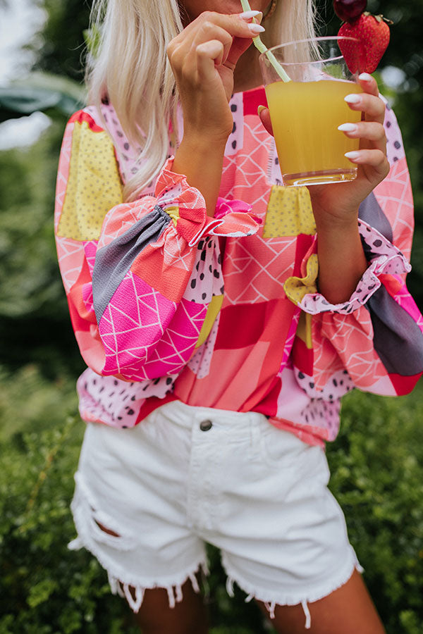 Uptown Charm Shift top Image - 4