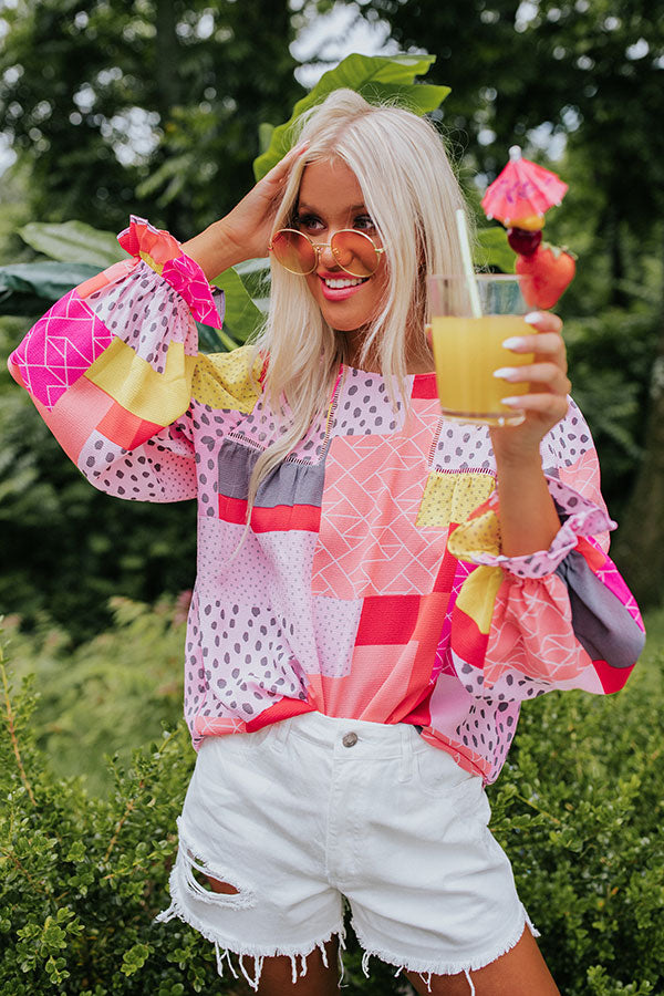 Uptown Charm Shift top Image - 5