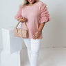 Manhattan Charm Shift Top In Blush Curves Image - 1