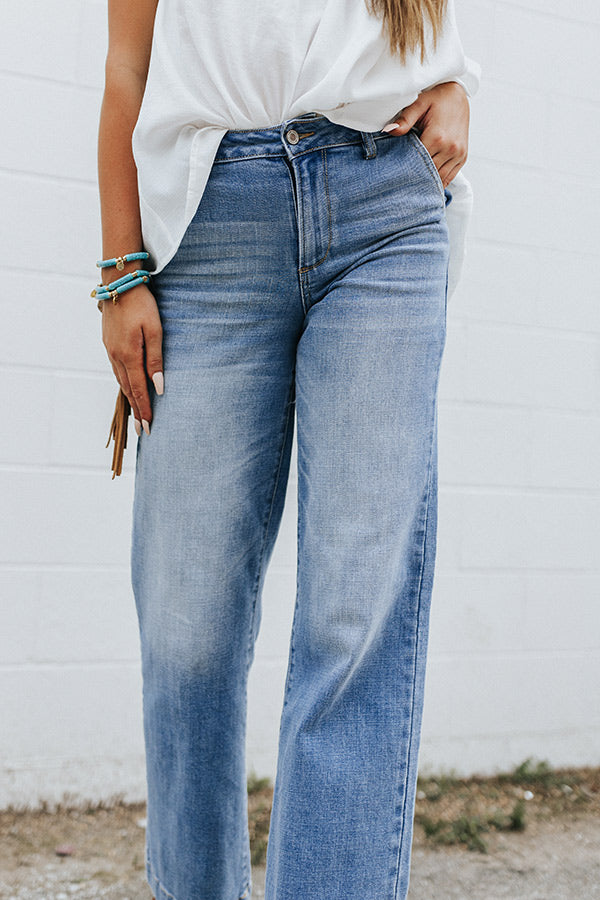 KanCan The Wentworth High Waist Jean In Light Wash Image - 3