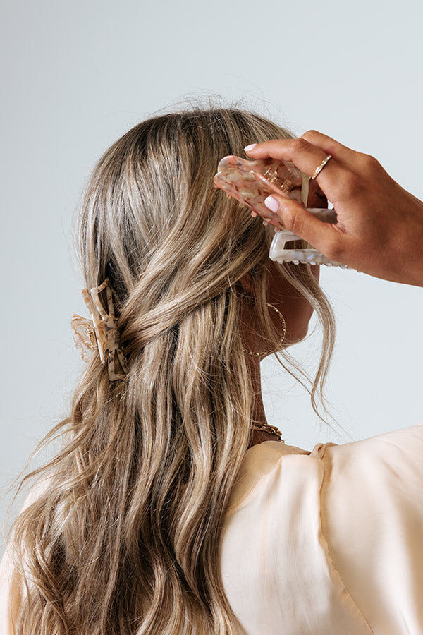 Bring On The Fun Hair Claw Clip Set In Natural Image - 2