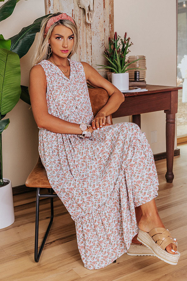 Picked First Floral Midi Image - 1