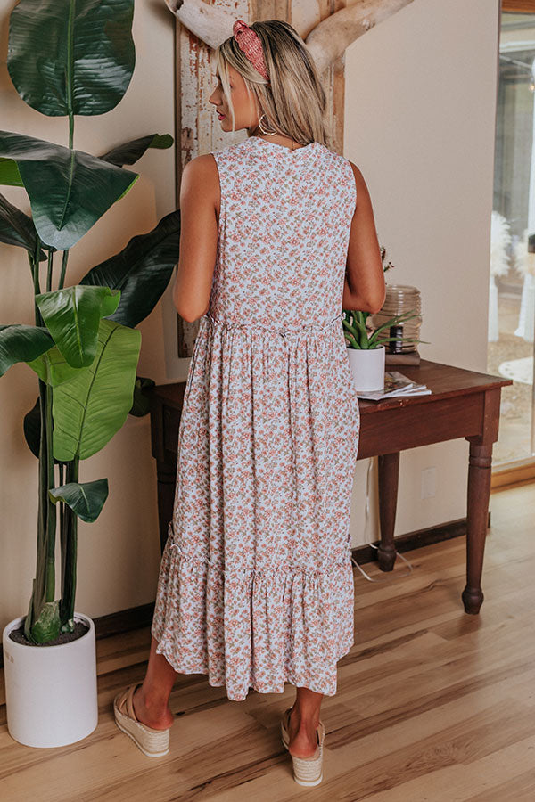 Picked First Floral Midi Image - 5