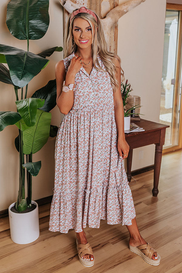 Picked First Floral Midi Image - 4