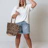 The Markie High Waist Distressed Shorts Curves Image - 1
