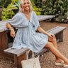 Follow Your Lead Dress In Airy Blue Image - 1