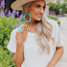 Style Mentor Turquoise Earrings Image - 1