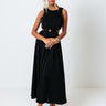 Charming Retreat Cut-Out Maxi In Black Image - 1