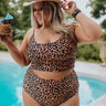Tikis Please Leopard Tankini Curves Image - 1