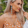 Never Too Chic Turquoise Earrings Image - 1